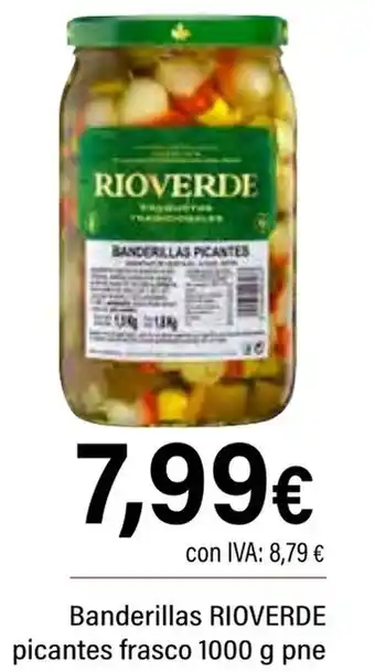 Cash Ifa RIOVERDE Banderillas picantes frasco oferta