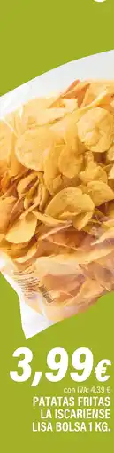Cash Ifa Patatas fritas la iscariense lisa bolsa oferta