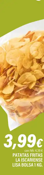 Cash Ifa Patatas fritas la iscariense lisa bolsa oferta