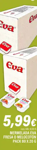 Cash Ifa EVA Mermelada fresa o melocotón oferta