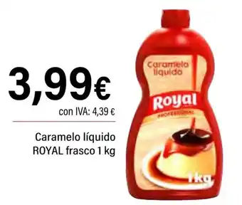 Cash Ifa ROYAL Caramelo líquido frasco oferta
