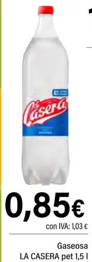 Cash Ifa LA CASERA Gaseosa oferta