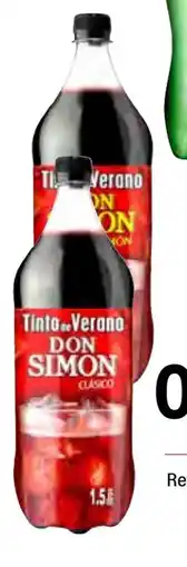 Cash Ifa DON SIMON Tinto de verano limón o clásico pet oferta