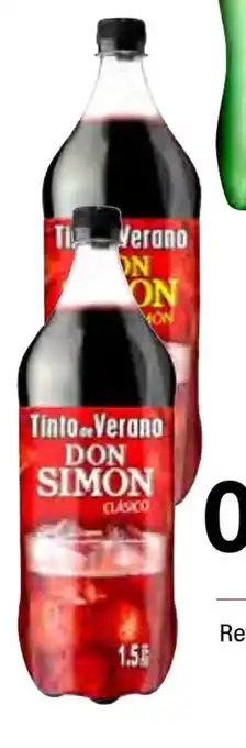 Cash Ifa DON SIMON Tinto de verano limón o clásico pet oferta