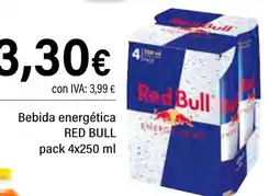 Cash Ifa RED BULL Bebida energética oferta