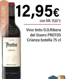 Cash Ifa PROTOS Vino tinto D.O.Ribera del Duero Crianza oferta