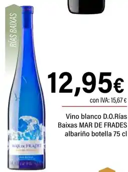 Cash Ifa MAR DE FRADES Vino blanco D.O.Rías Baixas albariño oferta