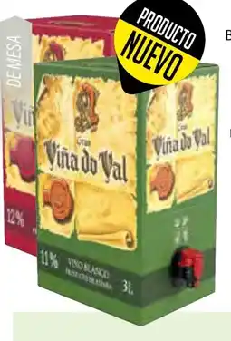 Cash Ifa VIÑA DO VAL Vino tinto o blanco mesa bag in box oferta
