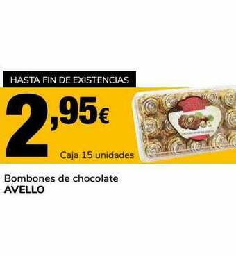 Supeco Bombones De Chocolate Avello oferta