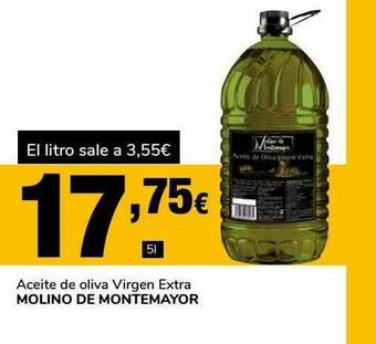Supeco Aceite De Oliva Virgen Extra Molino De Montemayor oferta