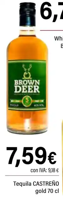 Cash Ifa BROWN DEER Whisky escocés 5 años oferta
