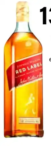 Cash Ifa JOHNNIE WALKER Whisky etiqueta roja oferta