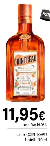 Cash Ifa COINTREAU Licor oferta