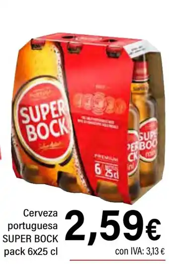 Cash Ifa SUPER BOCK Cerveza portuguesa oferta