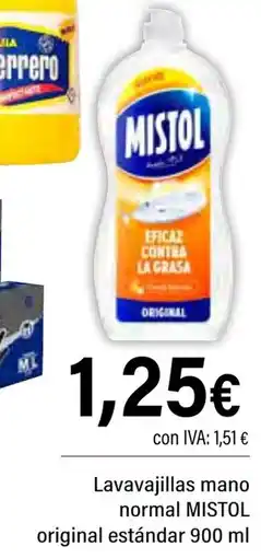 Cash Ifa MISTOL Lavavajillas mano normal original estándar oferta