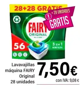 Cash Ifa FAIRY Lavavajillas máquina Original 28 unidades oferta