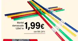Cash Ifa Mantel damascado 1,20x7 m oferta