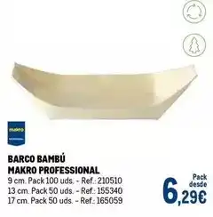 Makro Makro - barco bambu oferta