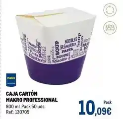 Makro Makro - caja carton oferta