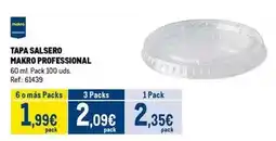 Makro Makro - tapa salsero oferta