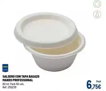 Makro Makro - salsero con tapa bagazo professional oferta