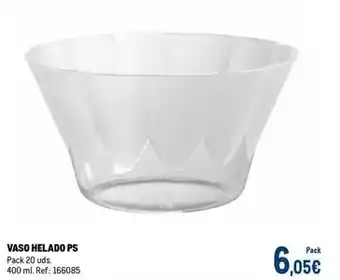 Makro Vaso helado ps oferta