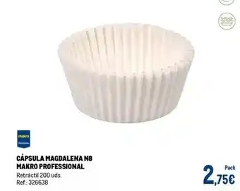 Makro Makro - cápsula magdalena n8 oferta