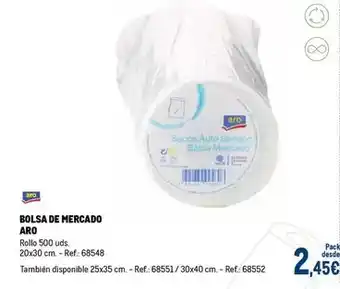 Makro Aro - bolsa de mercado oferta