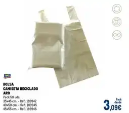 Makro Aro - bolsa camiseta reciclado oferta