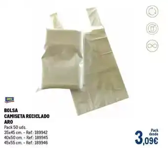 Makro Aro - bolsa camiseta reciclado oferta