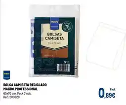 Makro Makro - bolsa camiseta reciclado oferta