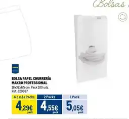 Makro Makro - bolsa papel churreria oferta
