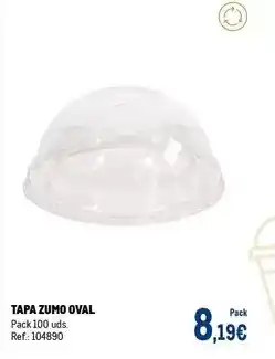 Makro Tapa zumo oferta