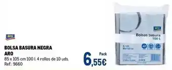 Makro Aro - bolsa basura negra oferta