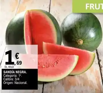 E.Leclerc Origen - sandía negra oferta