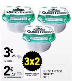 E.Leclerc Berta - queso fresco oferta