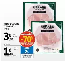 E.Leclerc Urkabe - jamon cocido oferta