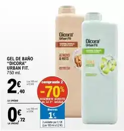 E.Leclerc Dicora - gel de bano oferta