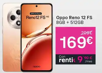 Phone House Oppo - reno12 fs 4g oferta