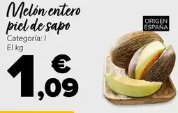 Supeco Melón entero piel de sapo oferta