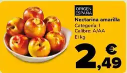 Supeco Nectarina amarilla oferta