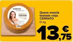 Supeco Cerrato - queso mezcla tostado viejo oferta