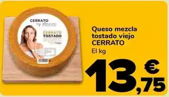 Supeco Cerrato - queso mezcla tostado viejo oferta