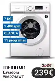 Centro Hogar Sanchez Infiniton - lavadora wmd74awt oferta