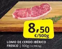 Supermercados MAS Lomo de cerdo ibérico fresco oferta