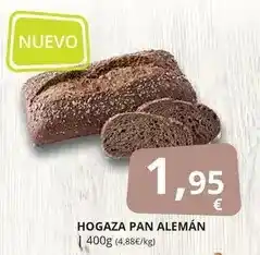 Supermercados MAS Hogaza pan alemán oferta