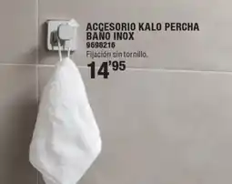 Optimus Accesorio kalo percha bano inox oferta