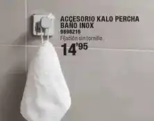 Optimus Accesorio kalo percha bano inox oferta