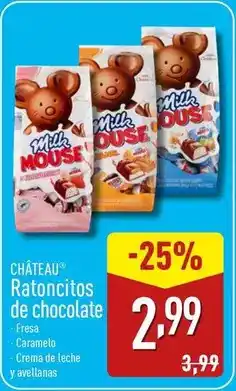 ALDI Caramelo - ratoncitos de chocolate oferta