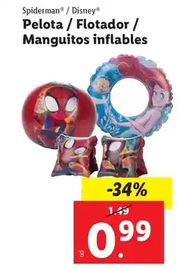 Ocine Disney - pelota / flotador / manguitos inflables oferta